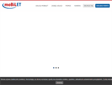 Tablet Screenshot of mobilet.pl